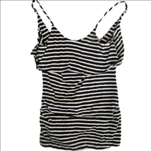 🚨5 For $25🚨Black and White Striped Women's Medium  Top